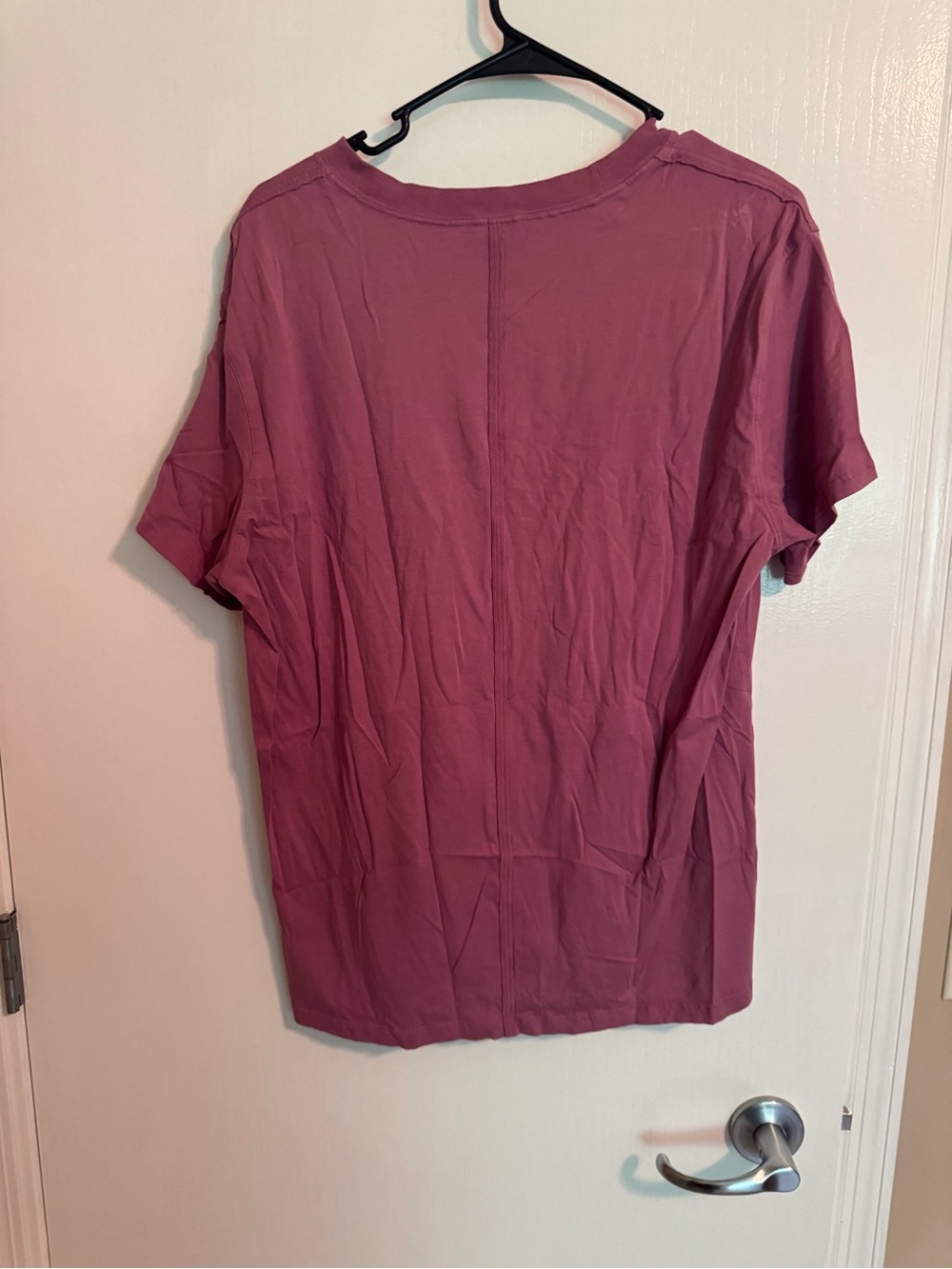lululemon athletica Short Sleeve Scoop Neck Tee in Dusty Rose
